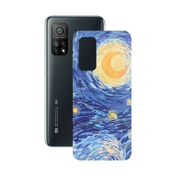 برچسب پوششی راک اسپیس طرح Starry Night مناسب برای گوشی موبایل شیائومی Mi 10T Pro 5G