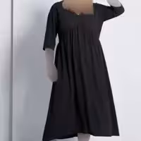 پیراهن زنانه مجلسی برند فرانسوی KIABI سایز 52 اروپایی رنگ مشکی