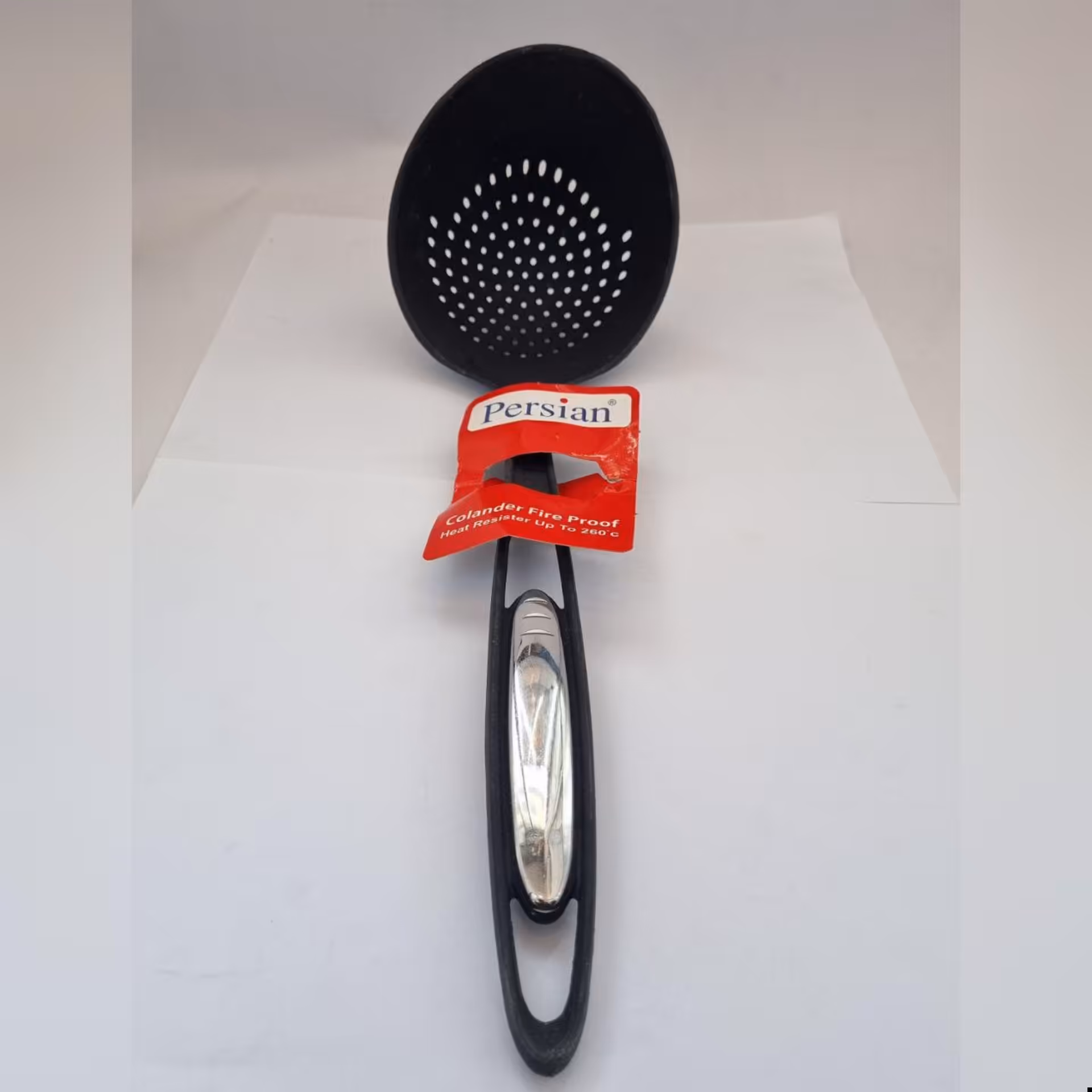 ملاقه بزرگ تفلون سوراخدار جهت آبگیر برنج 