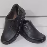 کفش چرم مردانه-اسکان-بدون بند-زیبا و شیک- کد (59)-همراه با واکس براق کننده(هدیه)