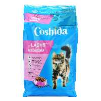 غذای خشک گربه ( طعم قزل آلا ، نخودفرنگی و هویج ) 2 کیلو کوشیدا - coshida
