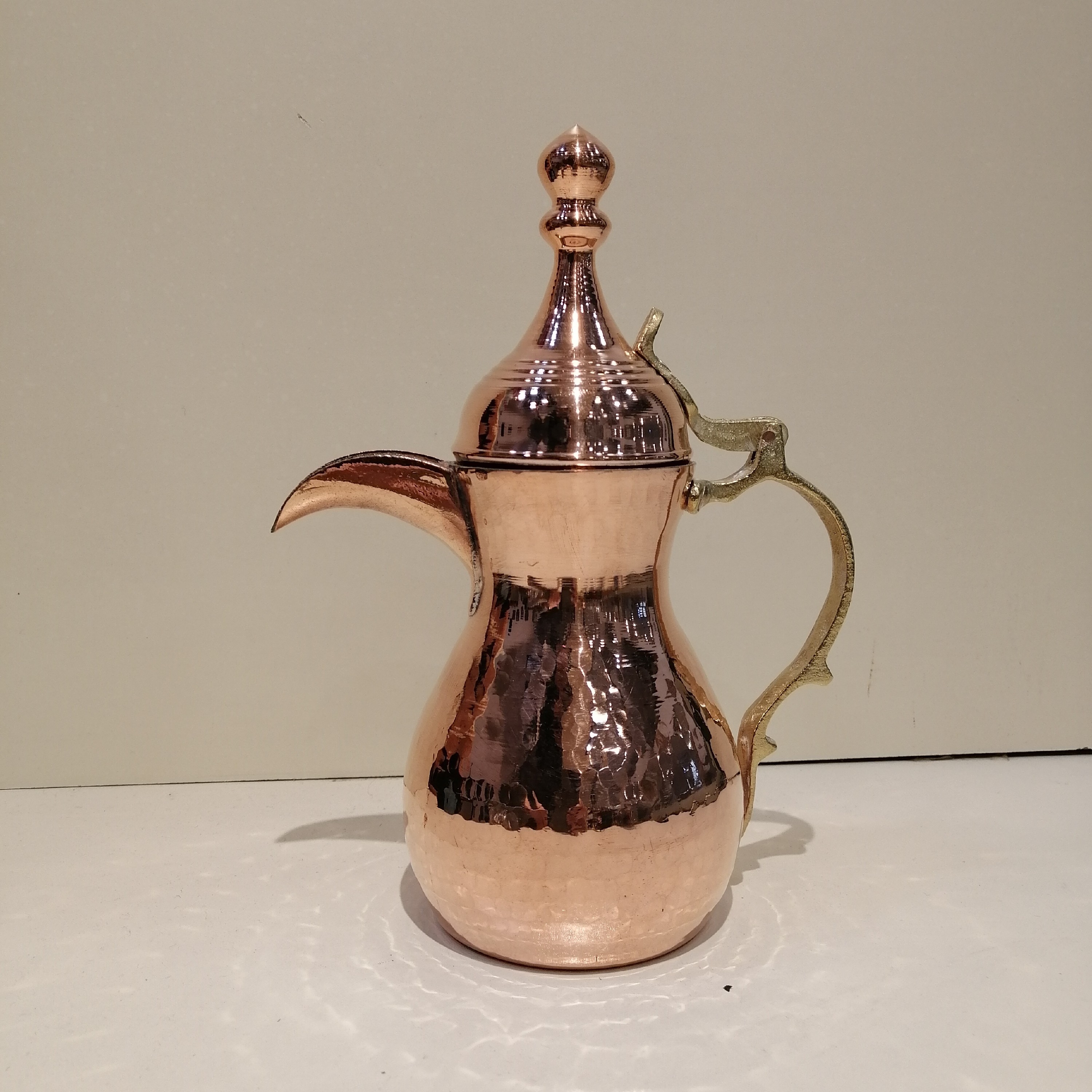 دلو قهوه جوش و شیر جوش مسی