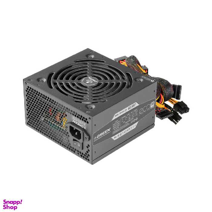 پاور گرین مدل GP400A-ECO REV3.1 80Plus Standard توان 400 وات