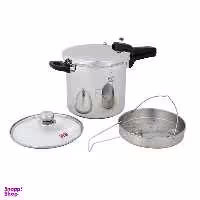 زودپز پارس استیل مدل کفه سه لایه کد 0101/0106 گنجایش 7 ليتر