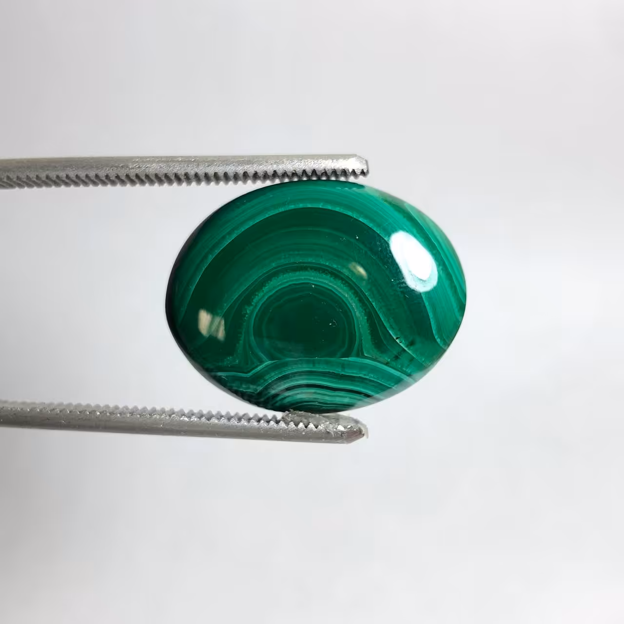 نگین مالاکیت سبزرنگ اصلی کنگو 240578