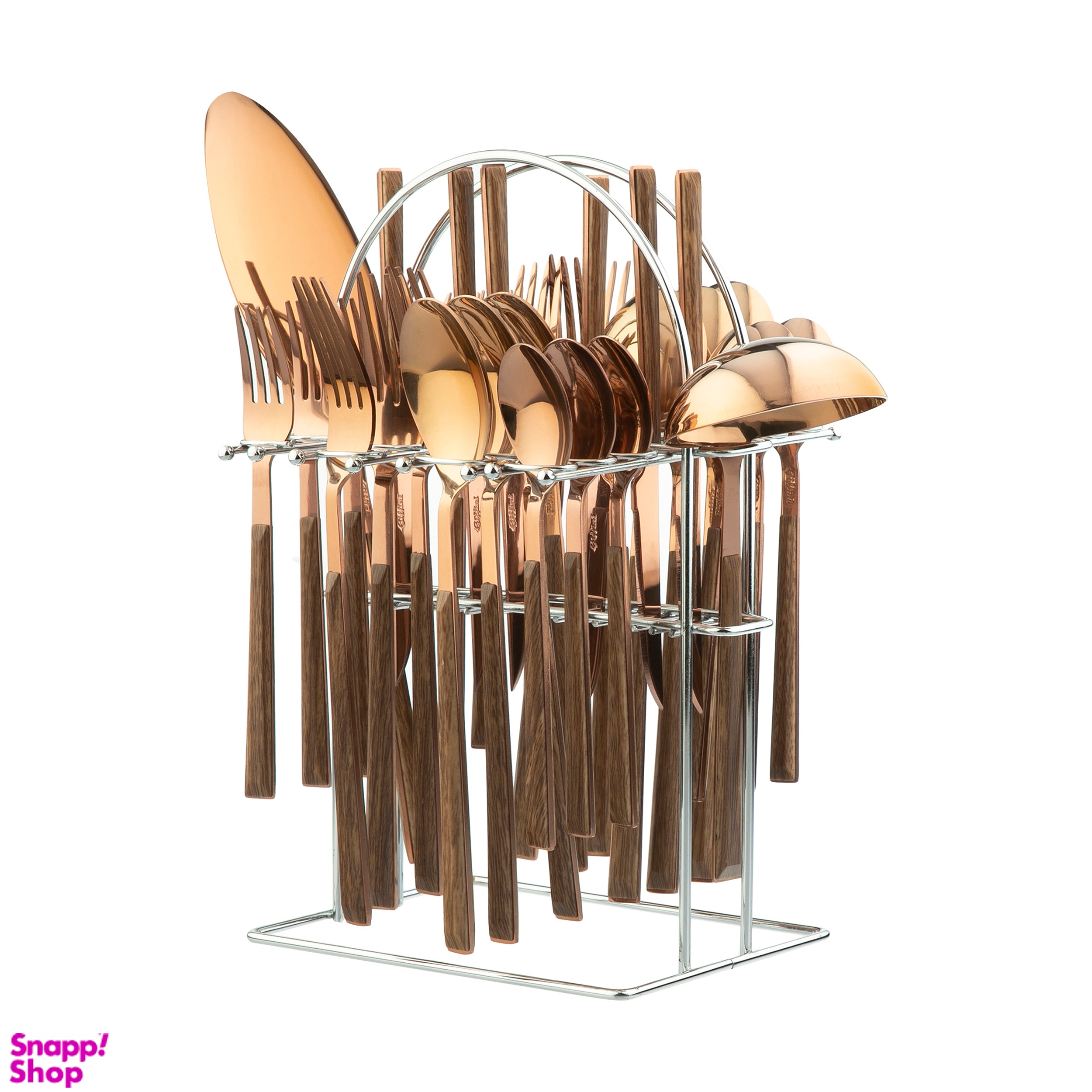 سرویس قاشق و چنگال 33 پارچه جی فی نی مدل R-W-D