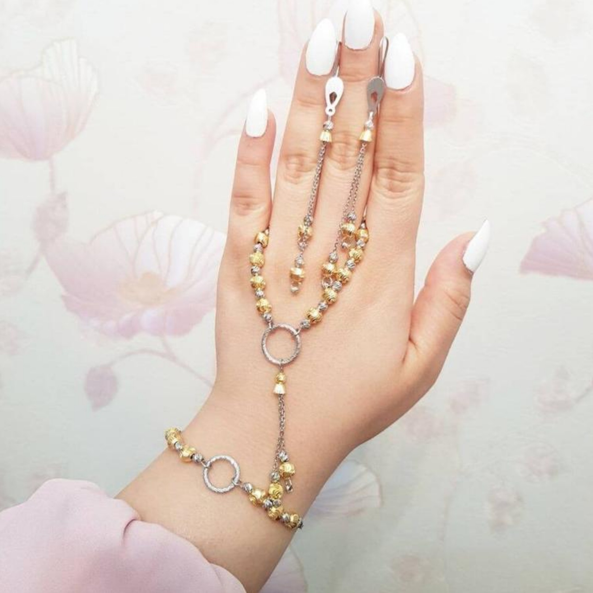 سرویس گوی تراش نقره925  ابکاری طلا کاملامشابه طلا