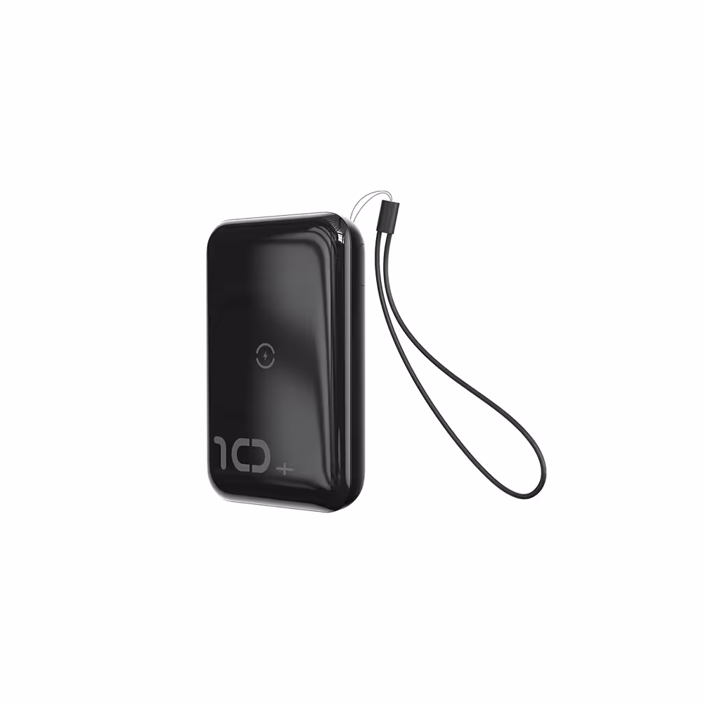 پاور بانک بیسوز Baseus Mini S Bracket 10W Wireless Charger Power bank 10000mAh 18W