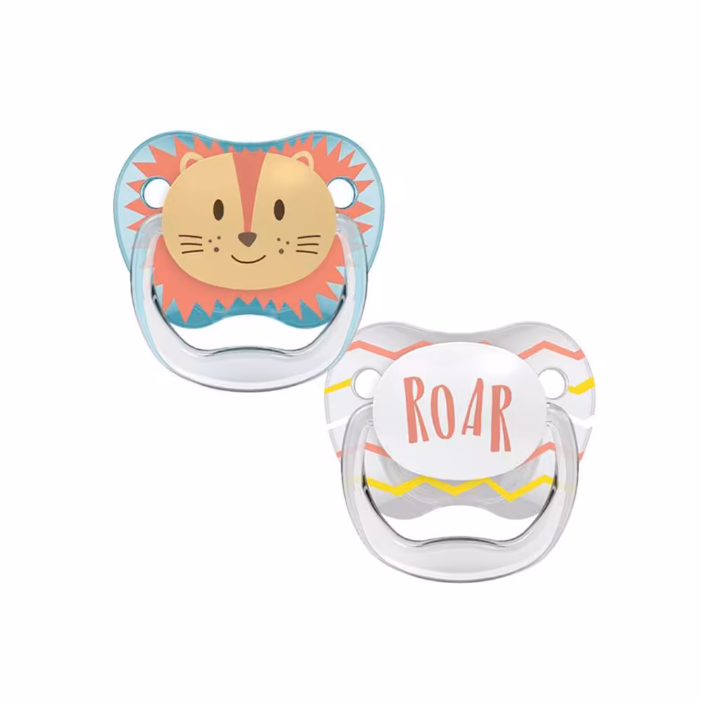 پستانک ارتودنسی 0-6 ماه دکتر براون Dr Browns بسته دو عددی