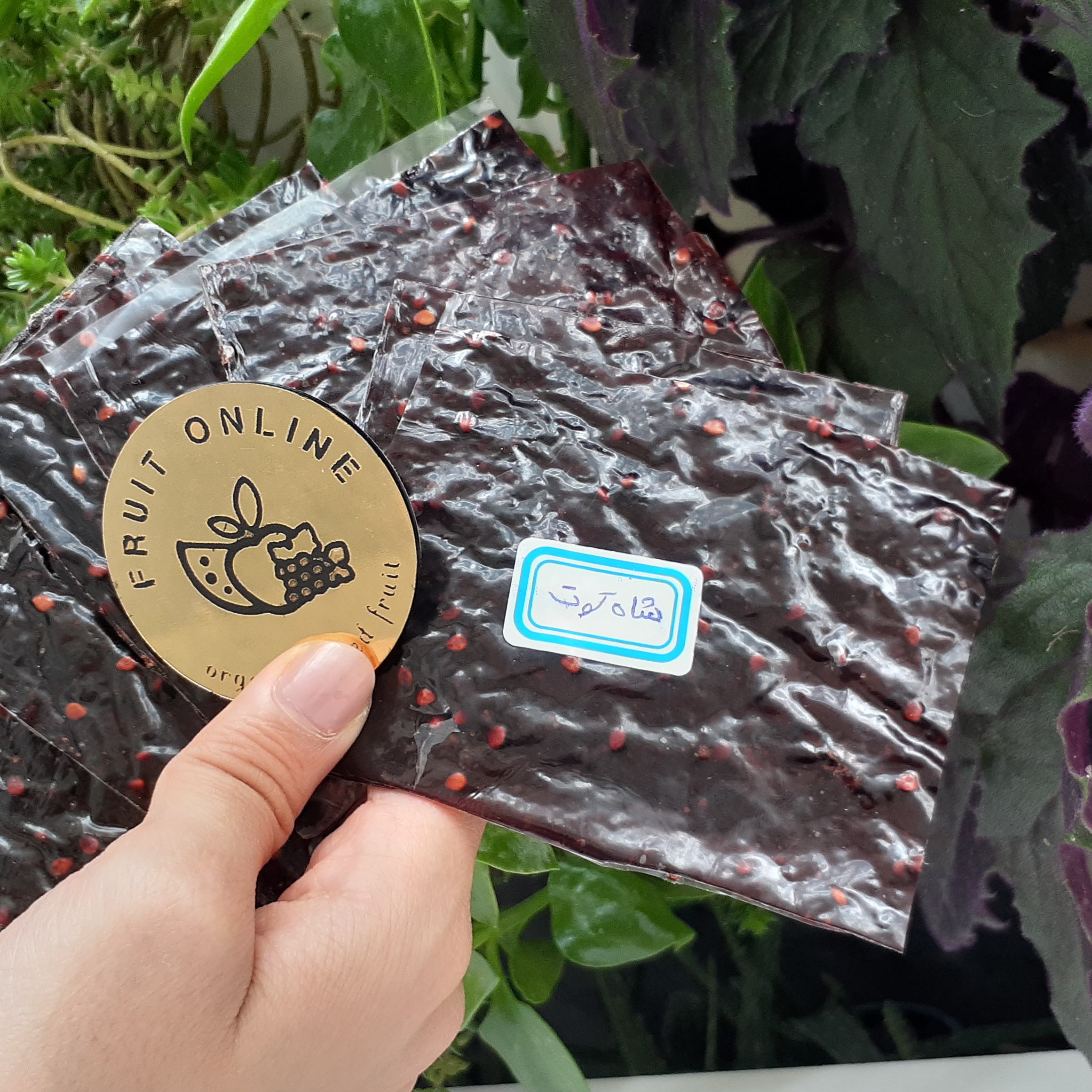 لواشک شاه توت (ترش خونگی-500گرم) 