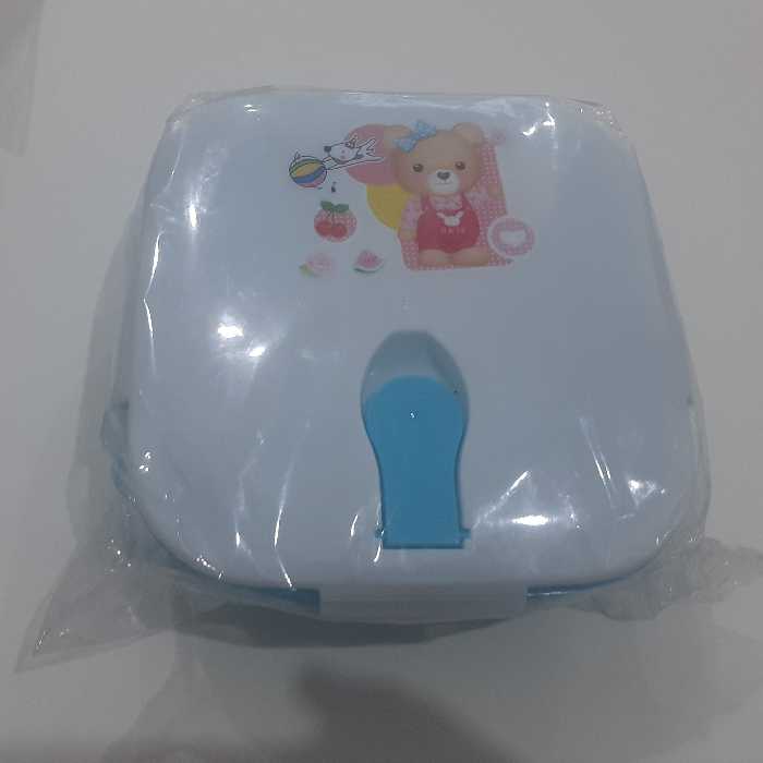 ظرف غذا مدرسه طرح مربعی قفل دار کیفیت عالی