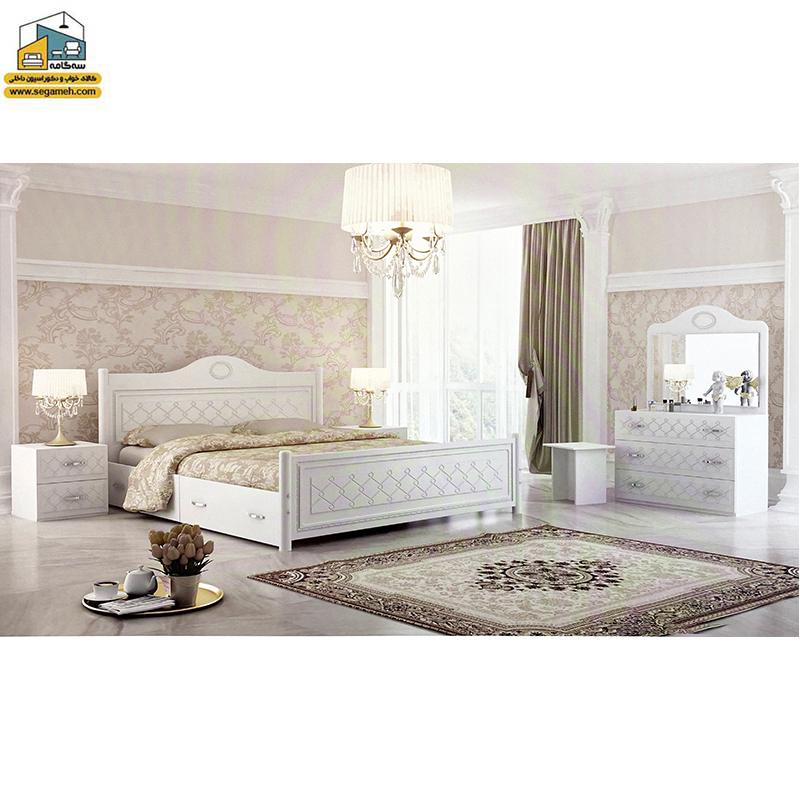 سرویس خواب دو نفره مدل امیلیا کد BDS843