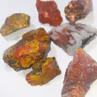 عقیق جاسپر  و جاسپر موکاییت بسیار زیبا و خوشرنگ