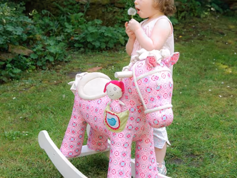 اسب راکر روبی و بِله كد 3032