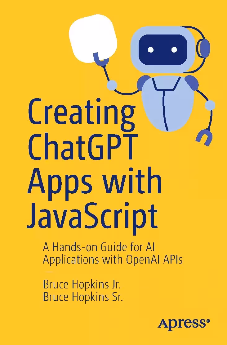 کتاب Creating ChatGPT Apps with JavaScript