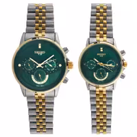 ست ساعت مچی عقربه ای زنانه و مردانه -سیکو- VIP Original QN4200GO -مدل WS-36