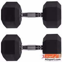 دمبل شش ضلعی PSH مبارز 22 و نیم کیلوگرم یک جفت