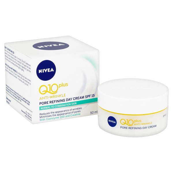 کرم ضد چروک و ترمیم کننده نیوآ مدل Q10 Plus SPF15 حجم 50 میلی لیتر
