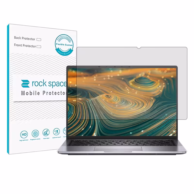 گلس لپ تاپ دل Latitude 9420 مدل نانو هیدروژل شفاف برند راک اسپیس کد XL