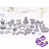جهيزيه جهرمي پيوند 63پارچه طوسي