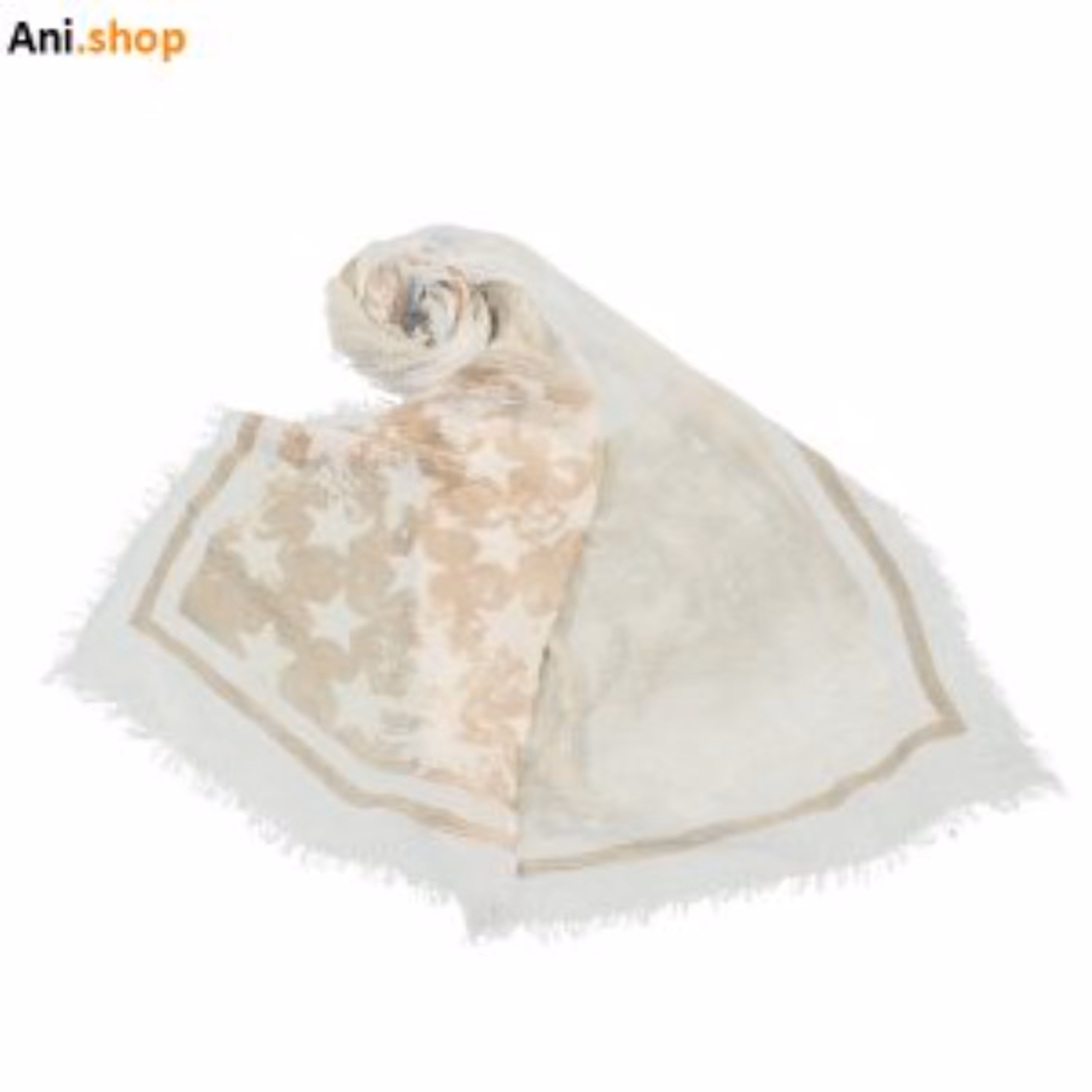 شال نخی طرح ستاره ez79