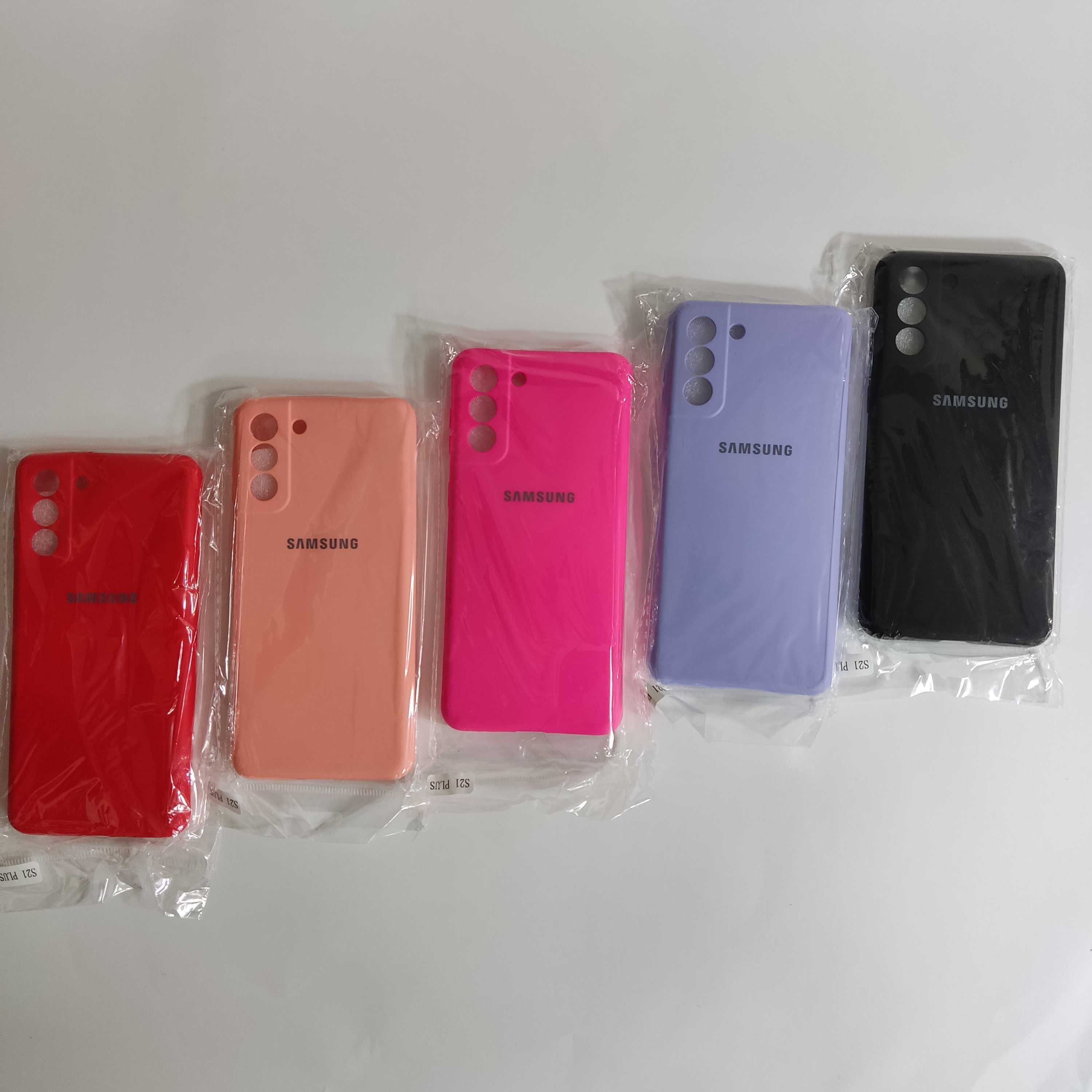 گارد (کاور) گوشی سامسونگ S21 PLUS سیلیکونی ، رنگ‌آمیزی متنوع