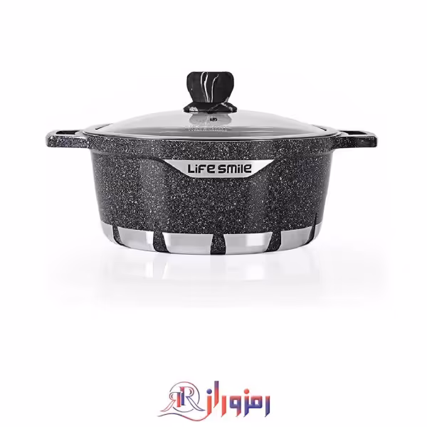 قابلمه سایز 28 گرانیت لایف اسمایل مدل FLCM28P