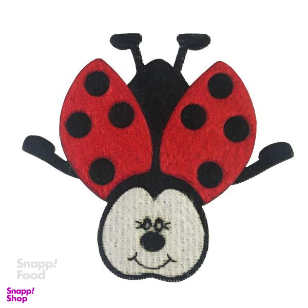 استیکر پارچه و لباس مدل کفشدوزک کد BAZ.GH