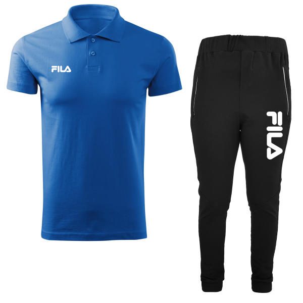 ست پولوشرت و شلوار فیلا مردانه کد Fila/ SL748