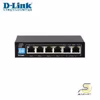 سوئیچ 6 پورت دی لینک مدل DGS-F1006P-E