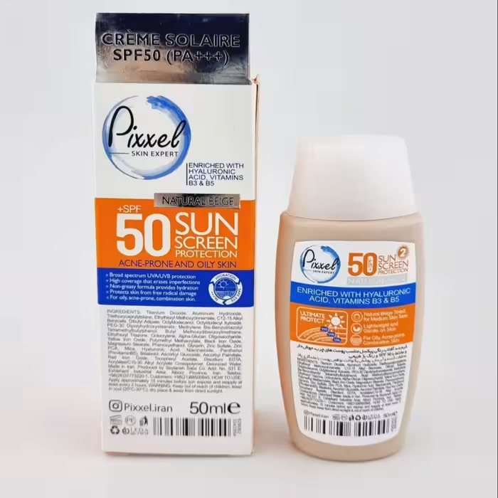 ضدآفتاب بژطبیعی مناسب پوست های جوش دار