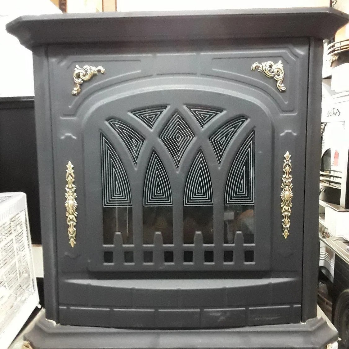 بخاری گازی 30هزار اهورادر دورنگ سفید ومشکی