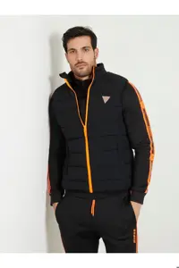 جلیقه مشکی مردانه سیاه فعال Dalach اورجینال Guess