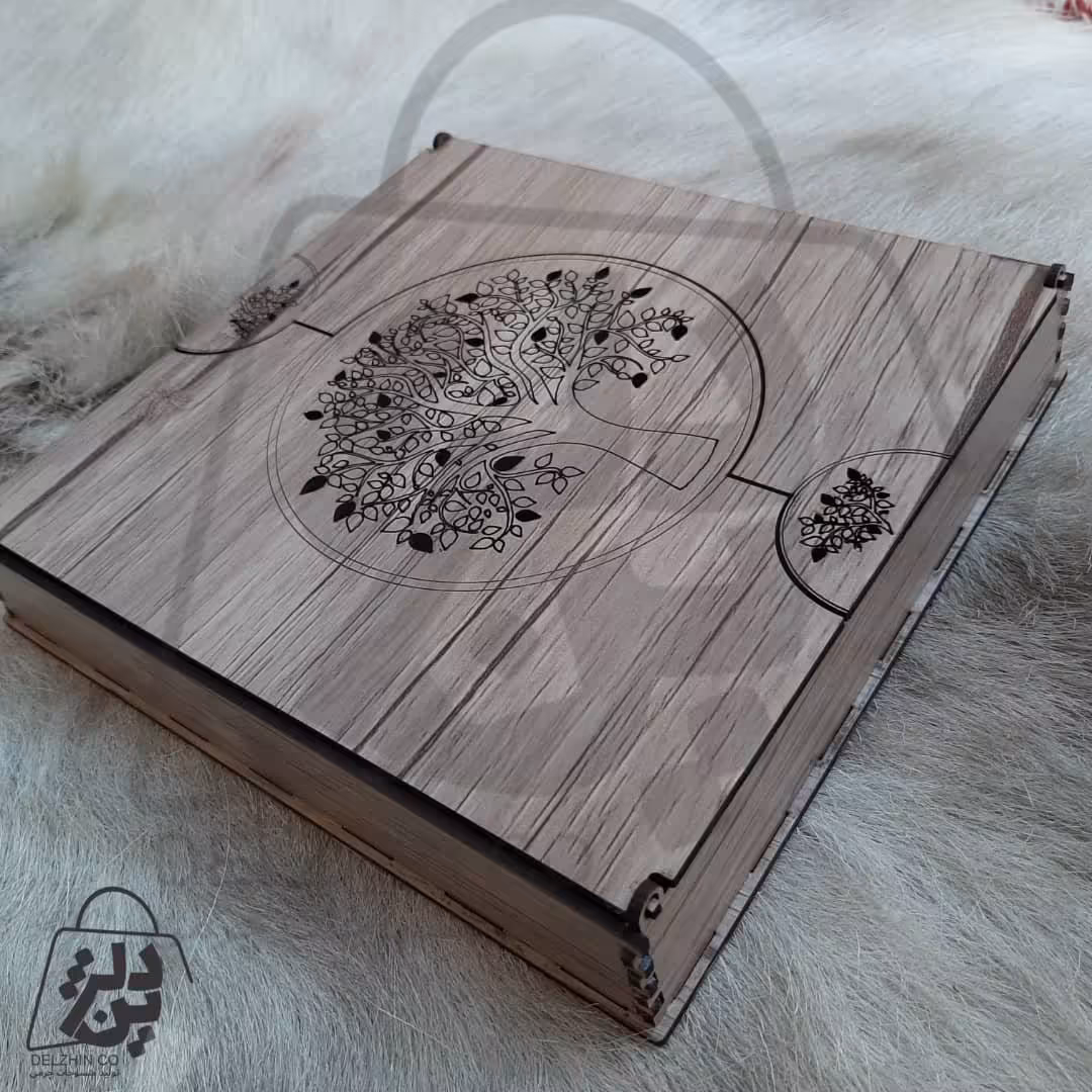 باکس هدیه  دو درب