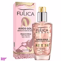 سرم مو فولیکا حاوی روغن آرگان مدل Axios Gold حجم 90 میلی لیتر