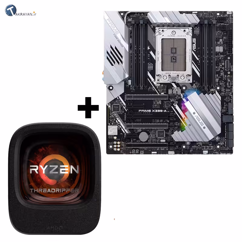 ASUS X399-A Motherboard   AMD Ryzen Threadripper 1950X CPU