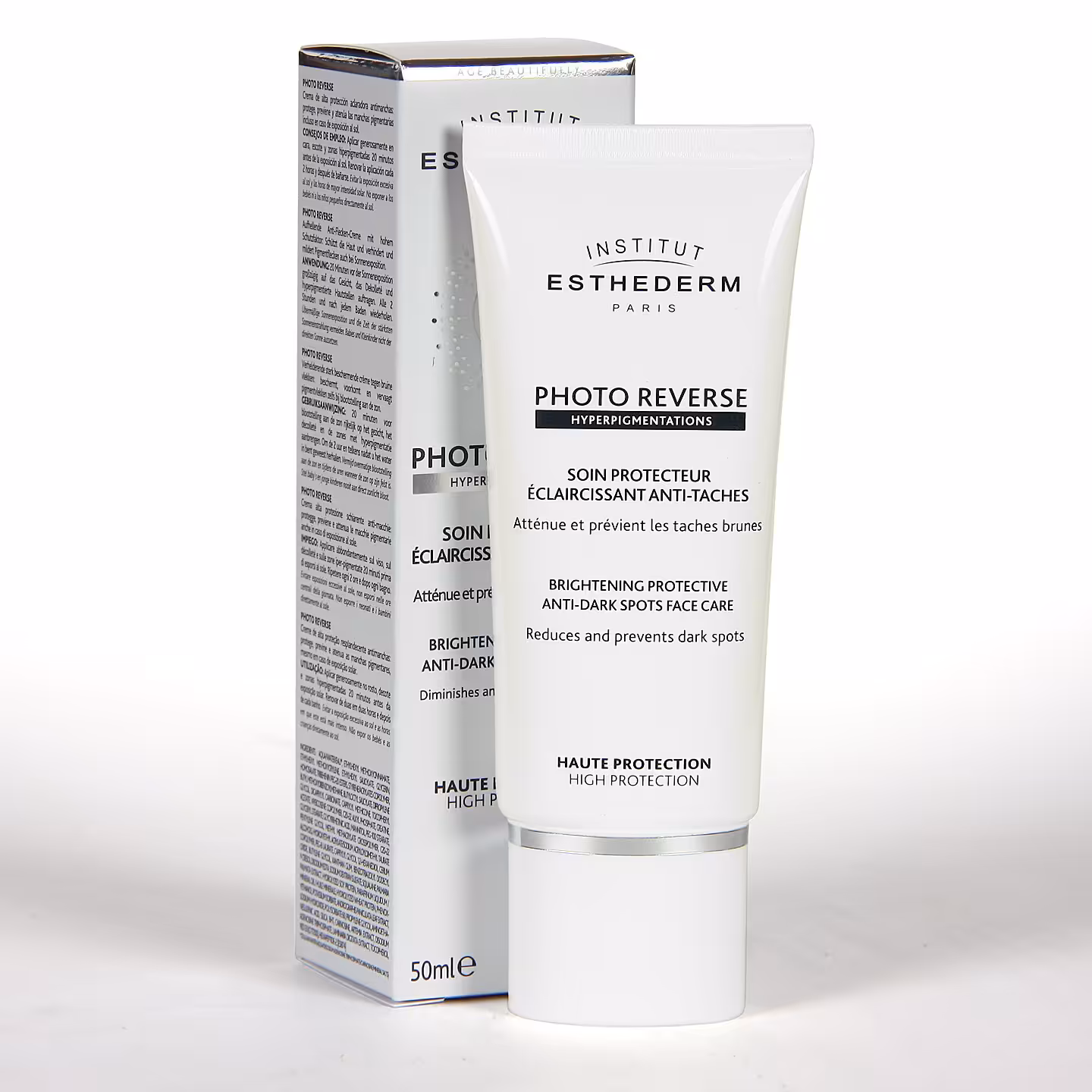 کرم ضد آفتاب ضد لک استادرم مدل فلویید فتوریورس Institut Esthederm Photo Reverse Lotion