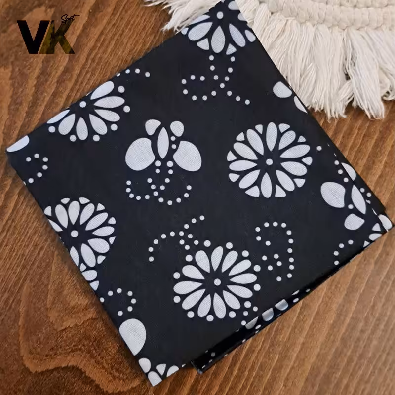 اسکارف طرح دار مدل  سفید مشکی با کیفیت عالی قبل از ثبت سفارش موجودی بگیرید 