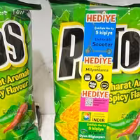 چیپس پاتوس با طعم ادویه