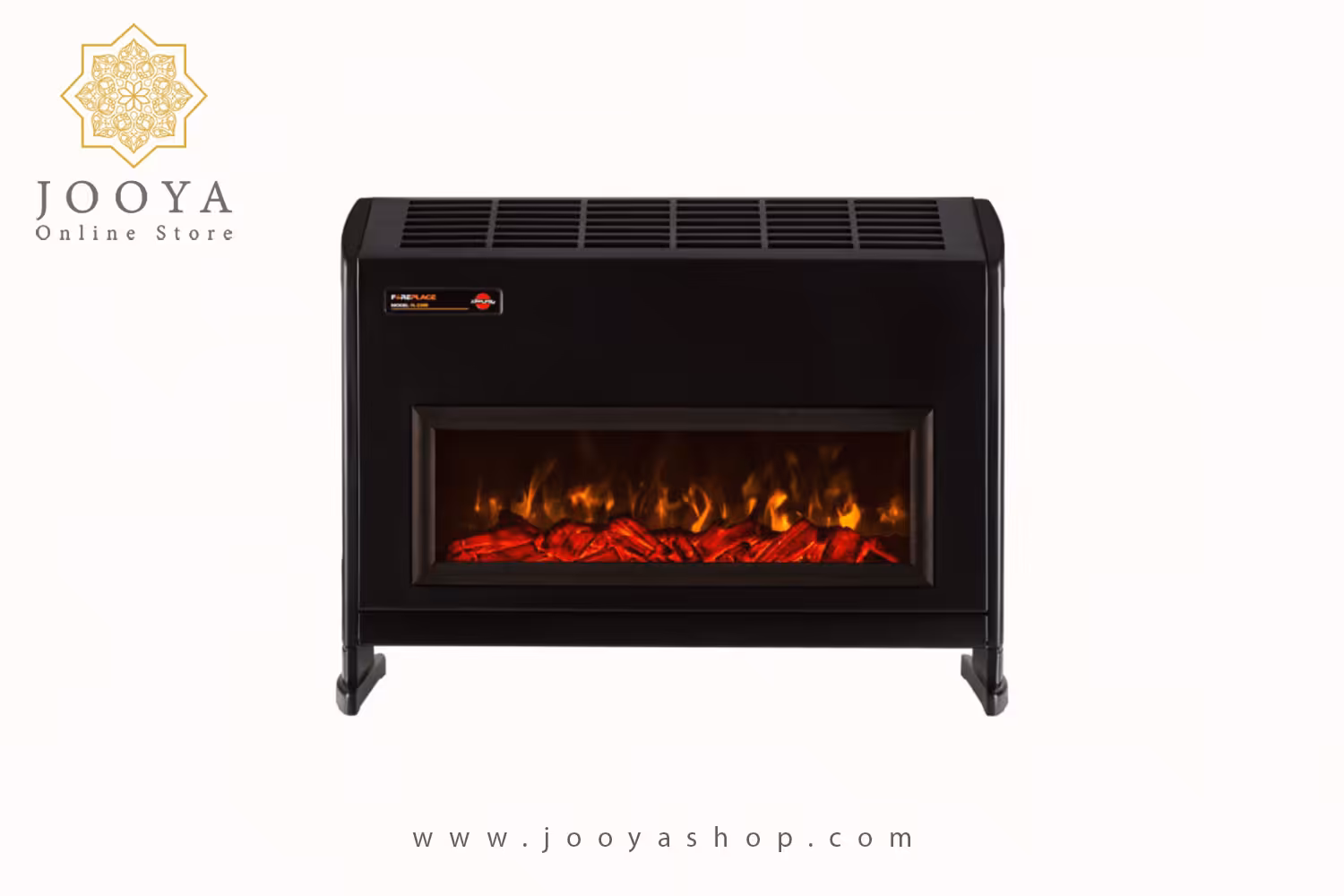 بخاری برقی پارس خزر طرح شومینه ایی