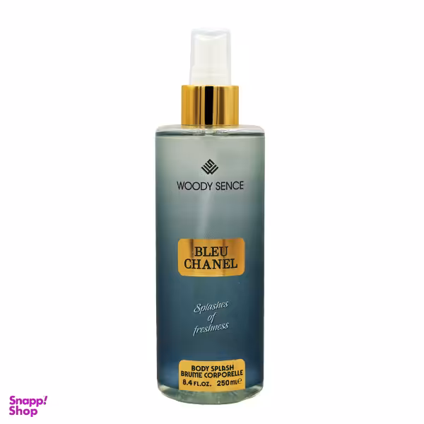 بادی اسپلش مردانه وودی سنس مدل BLEU CHANEL حجم 250 میلی لیتر