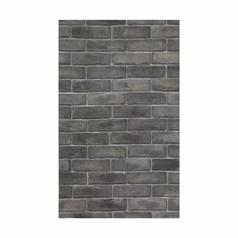 برچسب دیوار طرح آجر مشکی کد TAT8042