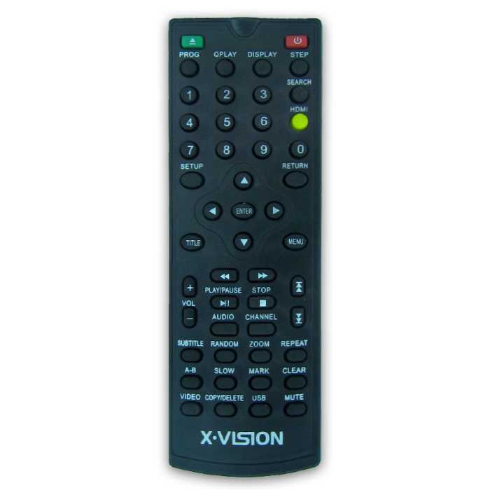 کنترل دی وی دی  ایکس ویژن X VISION DVD