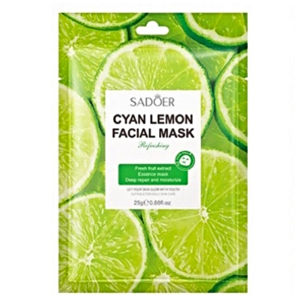 ماسک ورقه ای لیمو سادور رفع تیرگی های پوستی 25 گرم - انقضا 2025