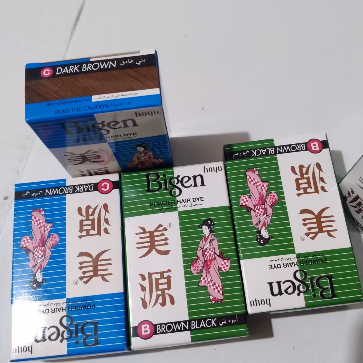 حنای ابرو قهوه ای روشن مارک بیگن