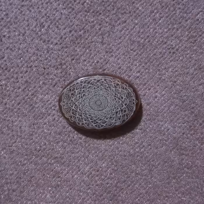 کتیبه اسماء الله کتیبه عقیق اصل و معدنی دارای 100 اسم خداوند 