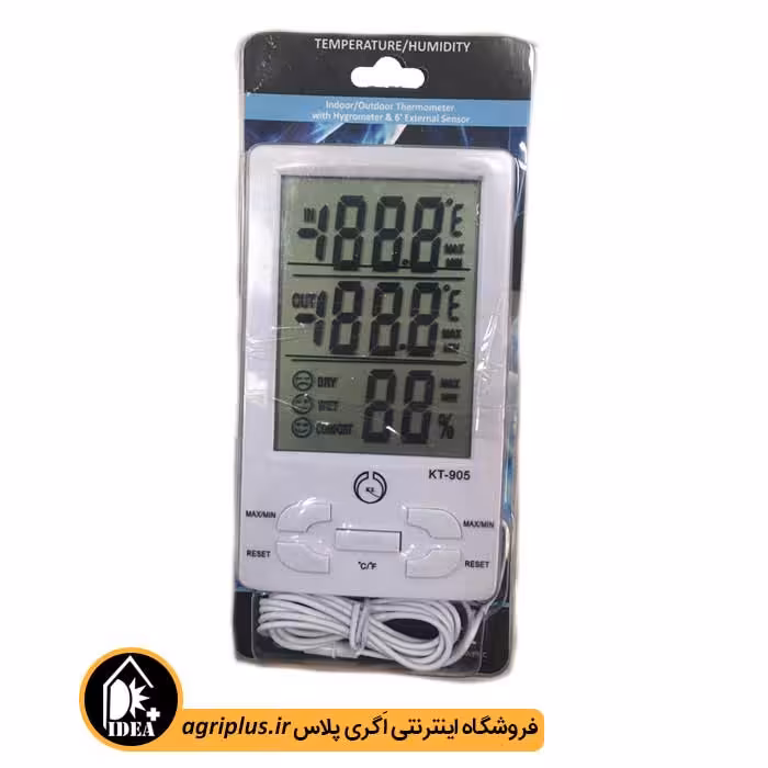 دماسنج و رطوبت‌ سنج مدل KT-905