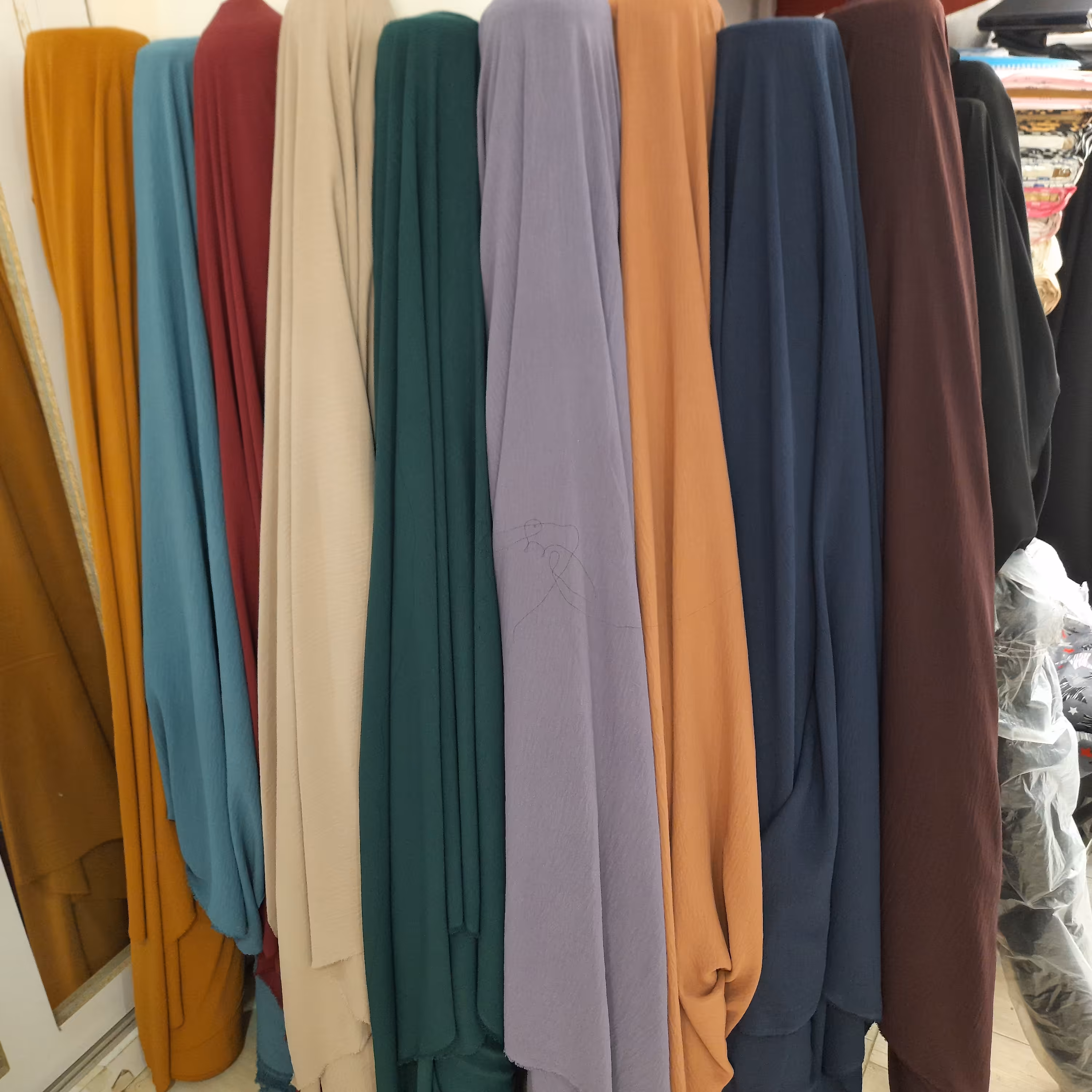 پارچه ابروبادی ساده رنگی