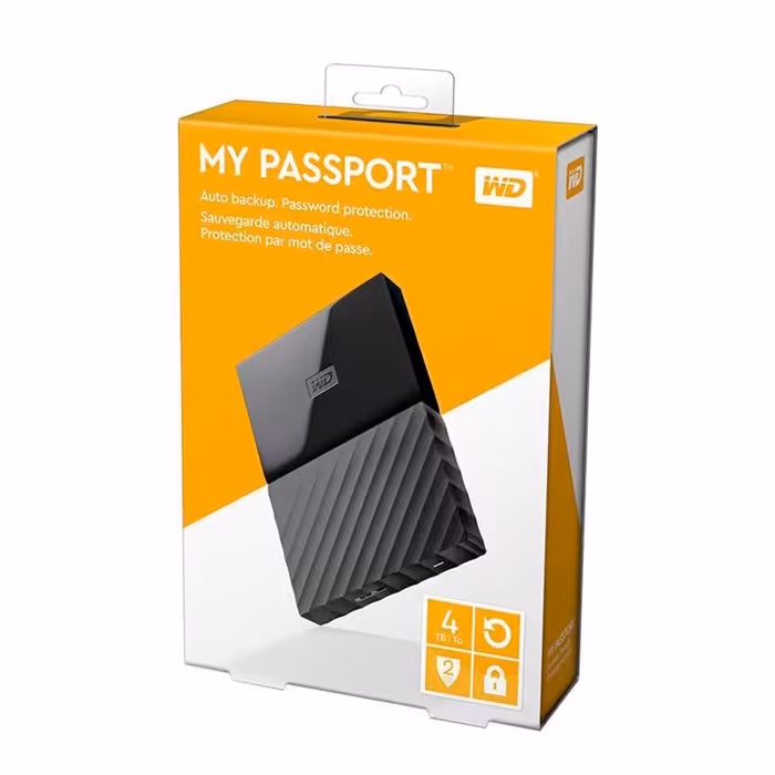 هارد اکسترنال وسترن دیجیتال My Passport 4TB