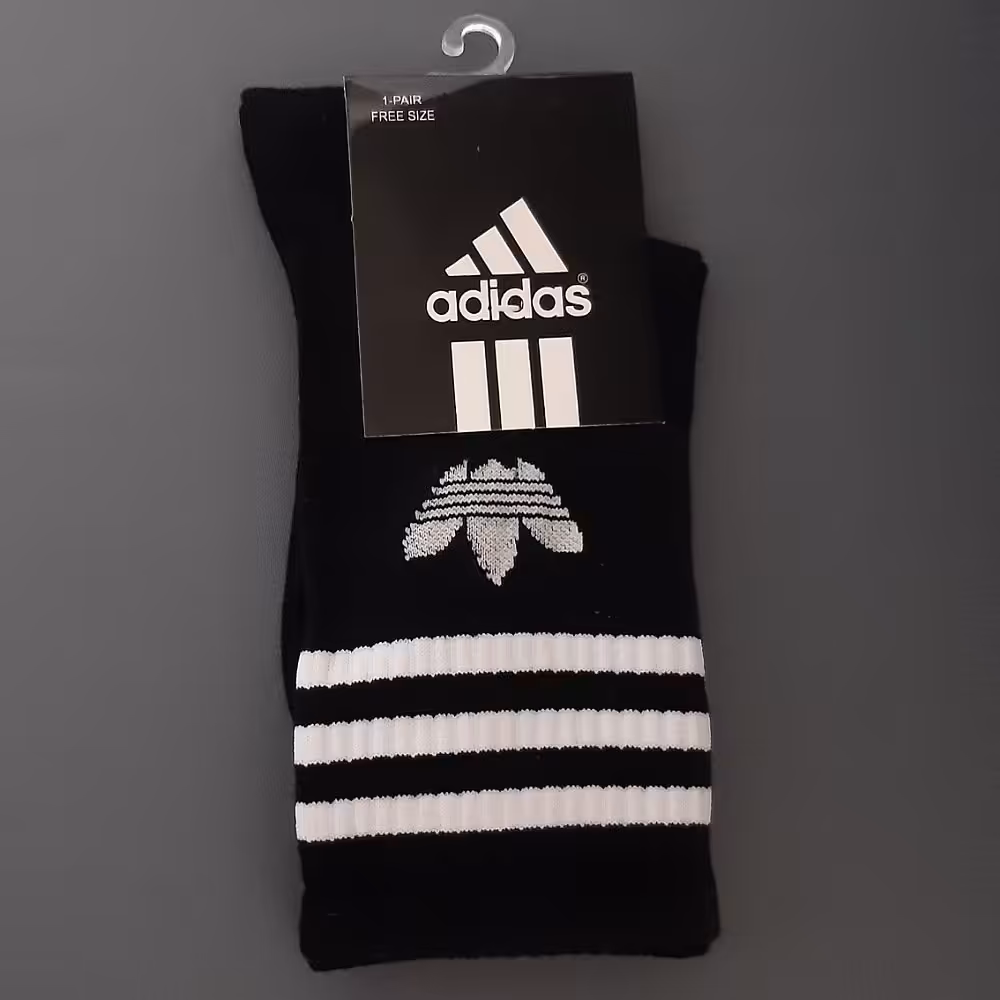 جوراب ساق دار  مدل آدیداس